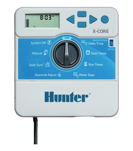 Programador Controlador Riego Hunter Xcore 4 Zonas