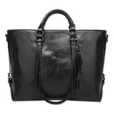 Bolsa Feminina De Couro Oleado Lady Messenger Should