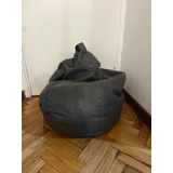 Sillon Puff Fiaca Gris Usado Buen Estado