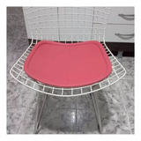 Kit 6 Un Almofada Assento Cadeira/ Banqueta Bertoia Vermelho