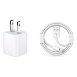 Cargador 5w+cable 2m Compatible iPhone 5 6 7 8 X 11 12 13