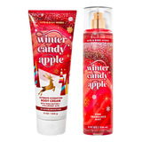 Winter Candy Apple Bath & Body Works Kit De Regalo Navideño2