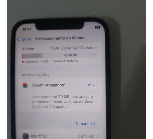 iPhone 12 64gb Sem Face Id,com Todo O Resto Funcionando...