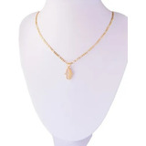 Cadena Cartier Colgante Mano De Fatima Hamsa Baño De Oro 18k