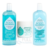 Han Kit Ácido Hialurónico Shampoo + Enjuague + Baño Crema