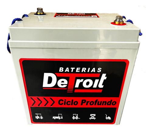 Bateria Gel 6v 225ah Ciclo Profundo Tipo Trojan T105