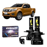 Focos Led H4 Nissan Np300 Frontier 2016-20 Sin Lupa 11000lm