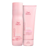 Kit Matizador Sha 250ml + Condic 200ml Wella Blonde Recharge