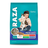 Alimento Gatos Adultos Raza Sabor Pescado X15kg