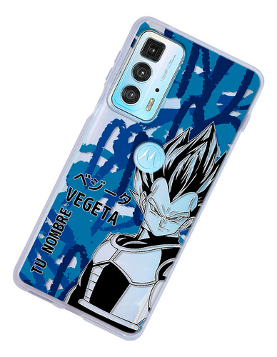 Funda Para Motorola Dragon Ball Z Vegeta Super Saiyan Nombre