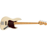 Fender Player Plus Jazz Bass, Olympic Pearl, Diapasón De A.