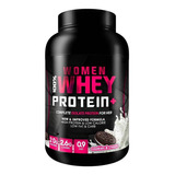 Suplemento En Polvo Foodtech  100% Women Whey Protein + Proteínas Sabor Cookies & Cream En Pote De 907g