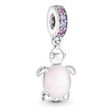 Charm Tortuga Mar Rosada Plata S925 Dije Pandora (outlet)