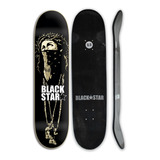 Shape De Skate Black Star Fiberglass Espinho 8.0 + Lixa Grát