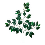 Ficus Artificial Kit 12 Galhos Folha Decorativo Muro Inglês