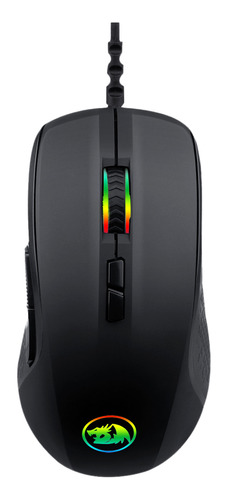 Mouse Gamer Red Dragon Led Rgb 10000 Dpi 110 Ips 7 Botões