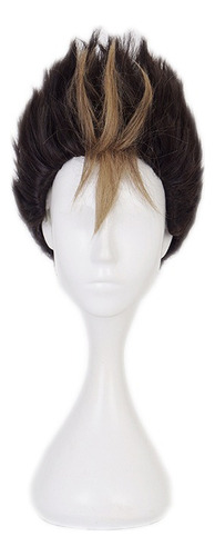 Haikyuu!! Yu Nishinoya Cosplay Peluca Corto Pelo 30cm