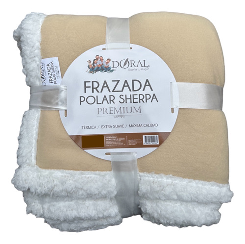 Frazada 2 Plazas Polar Sherpa Premium