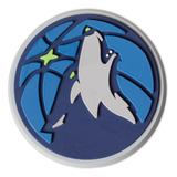 Jibbitz Nba Minnesota Timberwolves Unico - Tamanho Un