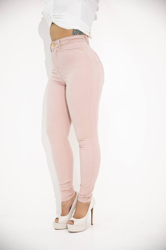 Calça Modeladora Curva Dos Sonhos Rosê Mamacita Jeans
