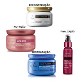 Cronograma Capilar Eudora Siage + Serum Hot Cauterização