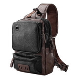 Mochila Con Cargador Usb Para Hombres Negro