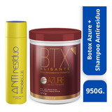 Kit Botox Azure 950 G + Shampoo Anti Residuo250 Ml Probelle 