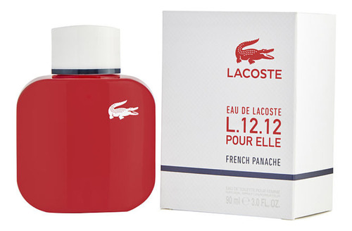 Lacoste L.12.12.french Panache Mujer Edt 90ml Silk Perfumes