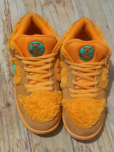 Nike Sb Dunk Low X Grateful Dead Orange Bear 2020