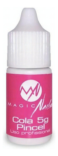 Cola Em Pincel 5gr Magic Nails Para Unhas Em Gel