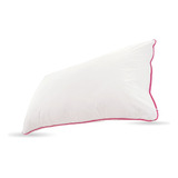 Almohada Estandar Memory Foam Funda Cierre Color Blanco 