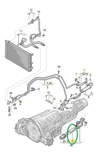 Filtro De Caja Transmisin Automtica Febi A4 A5 A6 A7 Q5 Foto 2