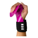 Power Hand Grip Strap Grip Lona Luva P Cross Training Rosa