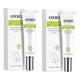 2 Efero Nails Kit Fungicida Para Unhas Tratamento De Micose Cor Branco