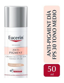 Eucerin Anti-pigment Crema Con Color Tono Medio Fps30 X 50 M