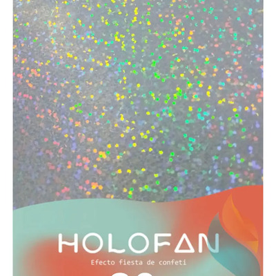 Papel Holografico Vinilo Autoadhesivo Holofan Adhesivo A4 Fc | Envío gratis