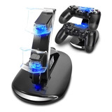 Cargador Doble Control Para Ps4 Dualshock Compatible Lehuai