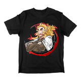 Playera Rengoku Demon Slayer (100% Algodón)