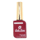 Esmalte Em Gel Bella Rosa 15ml Nail Art Brilho Unhas Led/uv