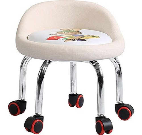Banco De Salón - Kelendle Rolling Swivel Stool Kids Chair Ro