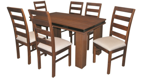 Comedor Xcaret Con 6 Sillas Antecomedor