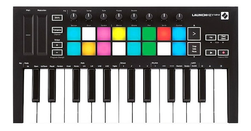 Controladores Midi Novation Launchkey Mini Mk3 Rgb Usb P