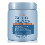 Creme Relaxante Alisante Profissional Amend Gold Black 500g