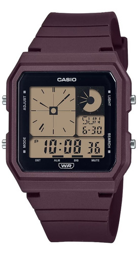 Relógio Casio Hr Mundial Unissex Lf-20w-5adf Revend Oficial