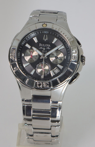 Relógio Bulova Marine Star Cromado