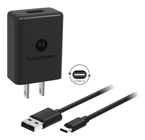 Cargador Motorola Turbo Power Moto G20 Conector Tipo C