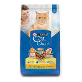 Alimento Cat Chow Defense Plus Esterilizados Para Gato Adulto Sabor Pescado En Bolsa De 3 kg