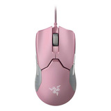 Mouse Gaming Alámbrico Razer Viper Chroma Rgb Rosa Quartz Color Rosa