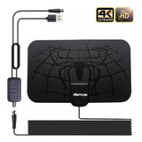 Antena Interna Tv Digital Amplificador 4k Hdtv - Tx-3006