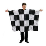 Disfraz Bandera De Cuadros De Nascar Formula 1 Adulto 